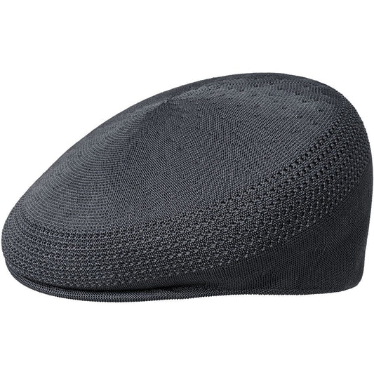 Kangol Tropic Ventair 504 Flatcap Schirmmütze, Schwarz