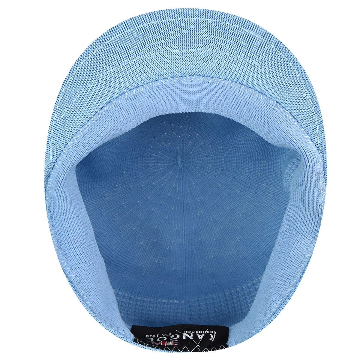 Kangol ventair 504 flatcap, Hellblau