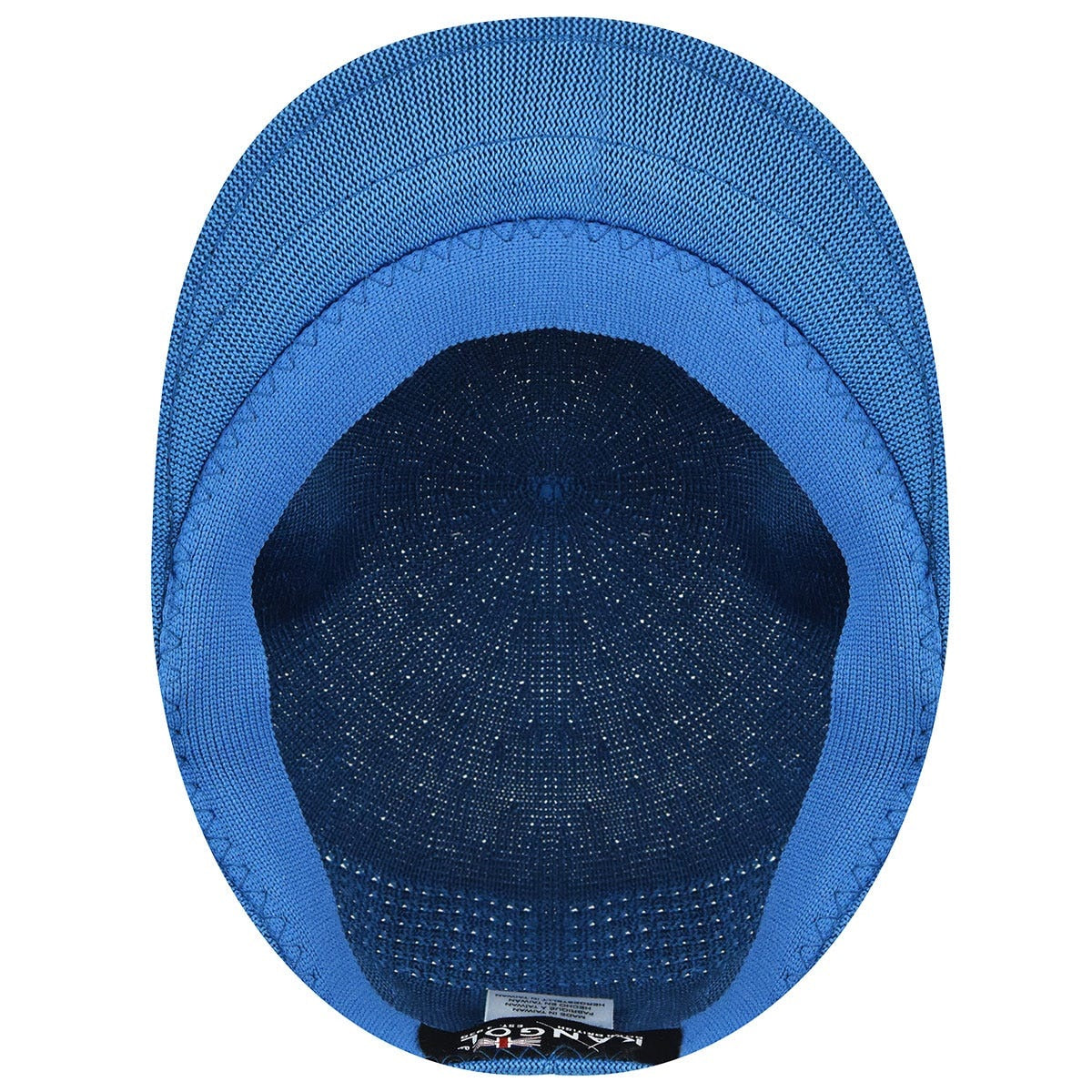 Kangol ventair 504 flatcap mykonos blue, Blau