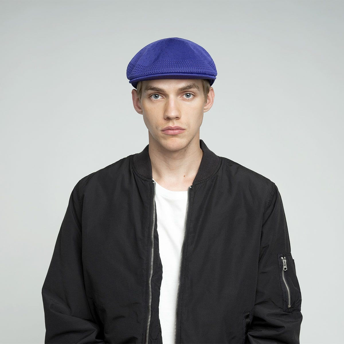 Kangol ventair 504 flatcap grape, Lila