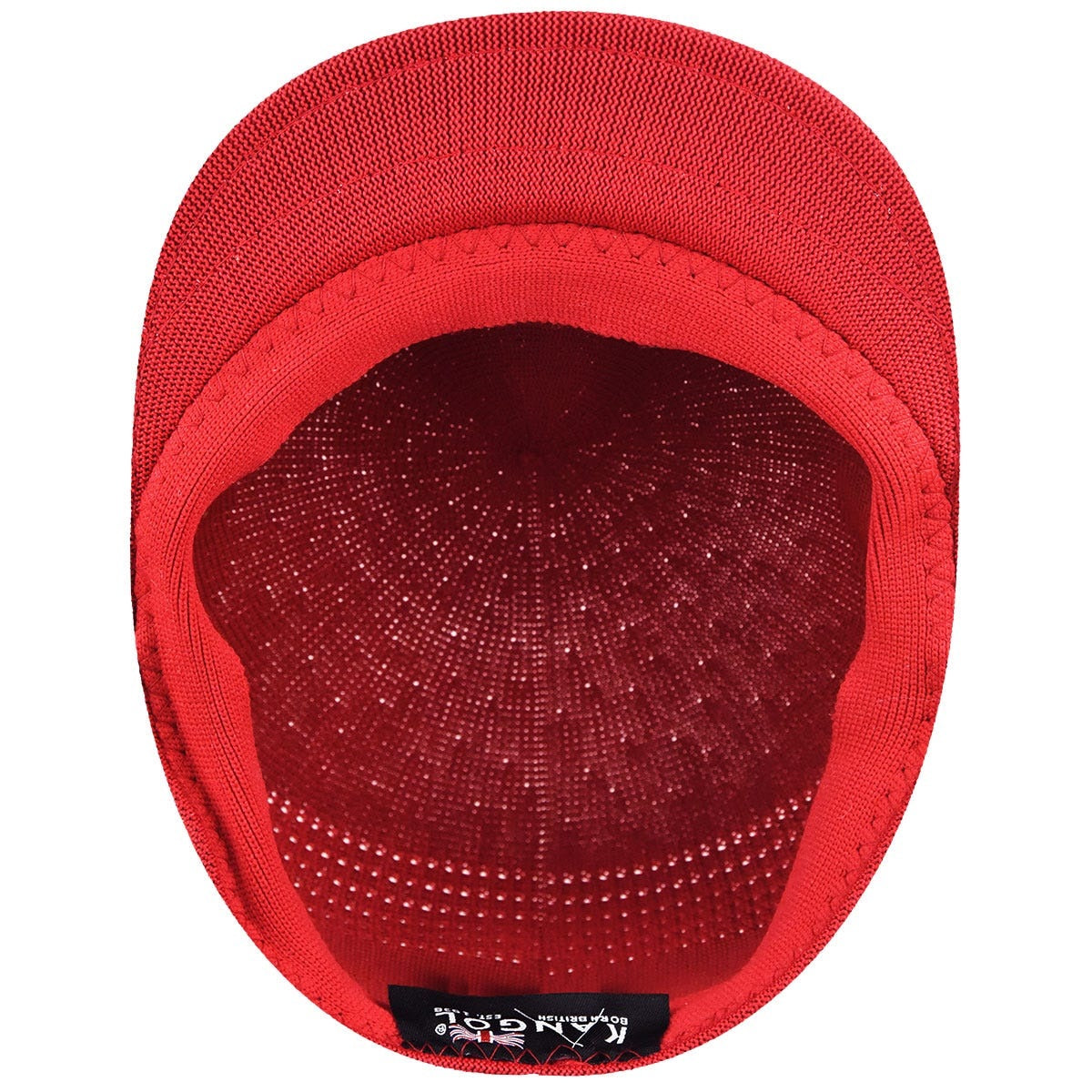 Kangol ventair 504 flatcap, Rot