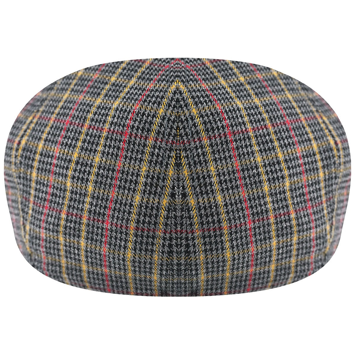 Kangol pattern 504 flatcap, Grau