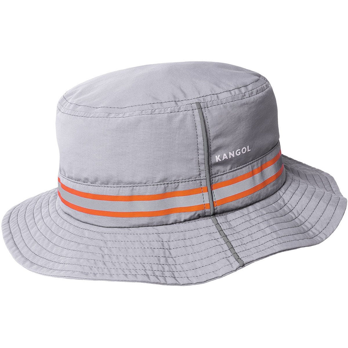 Kangol urban utility bucket fischerhut, Grau