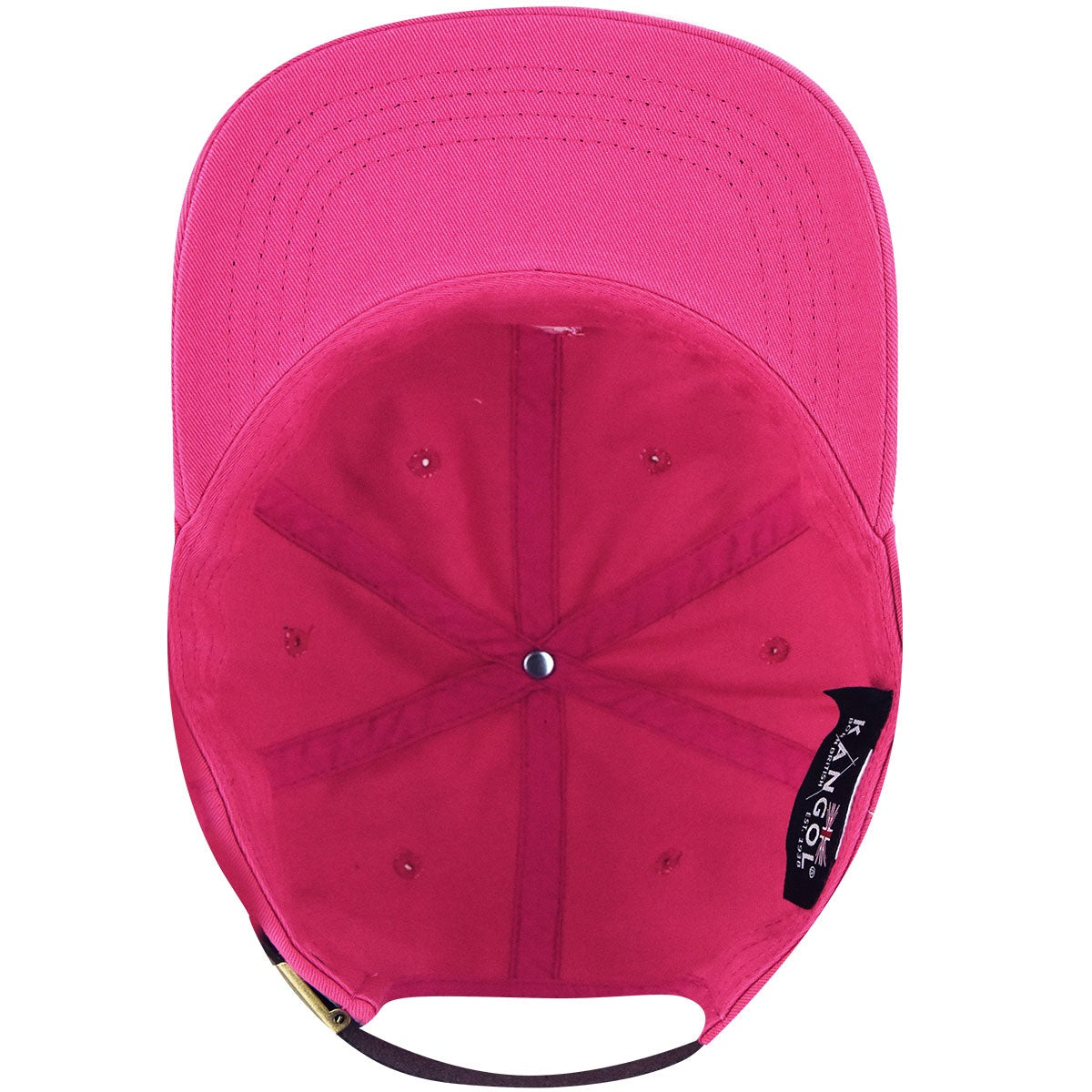 Kangol washed cotton adjustable baseball cap, Pink