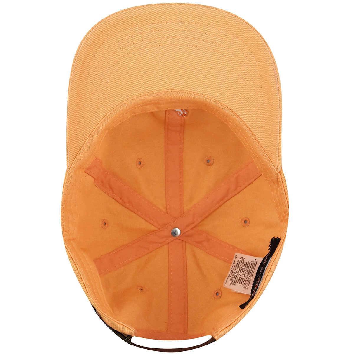 Kangol washed cotton adjustable baseball cap, Orange