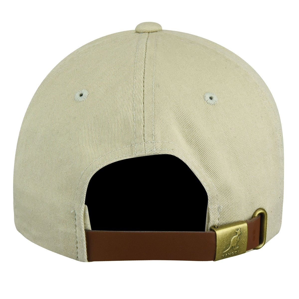 Kangol washed cotton adjustable baseball cap, Beige