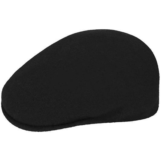 Kangol schiebermütze wolle 504, Schwarz