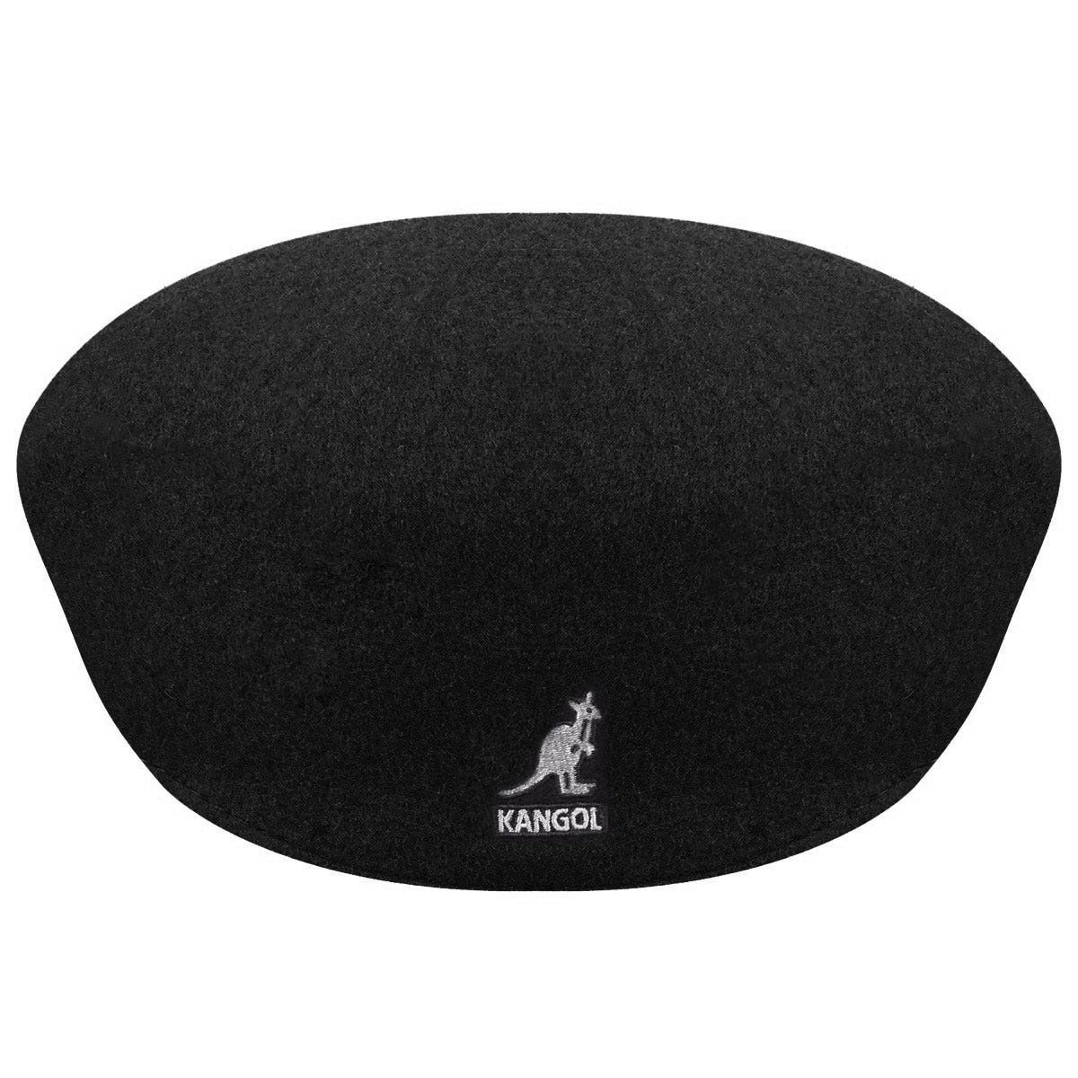 Kangol schiebermütze wolle 504, Schwarz