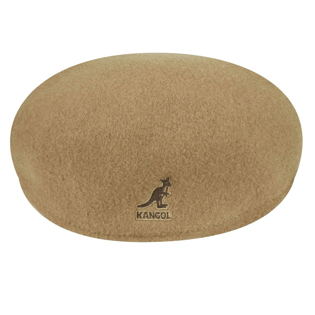 Kangol schiebermütze wolle 504 camel, Braun