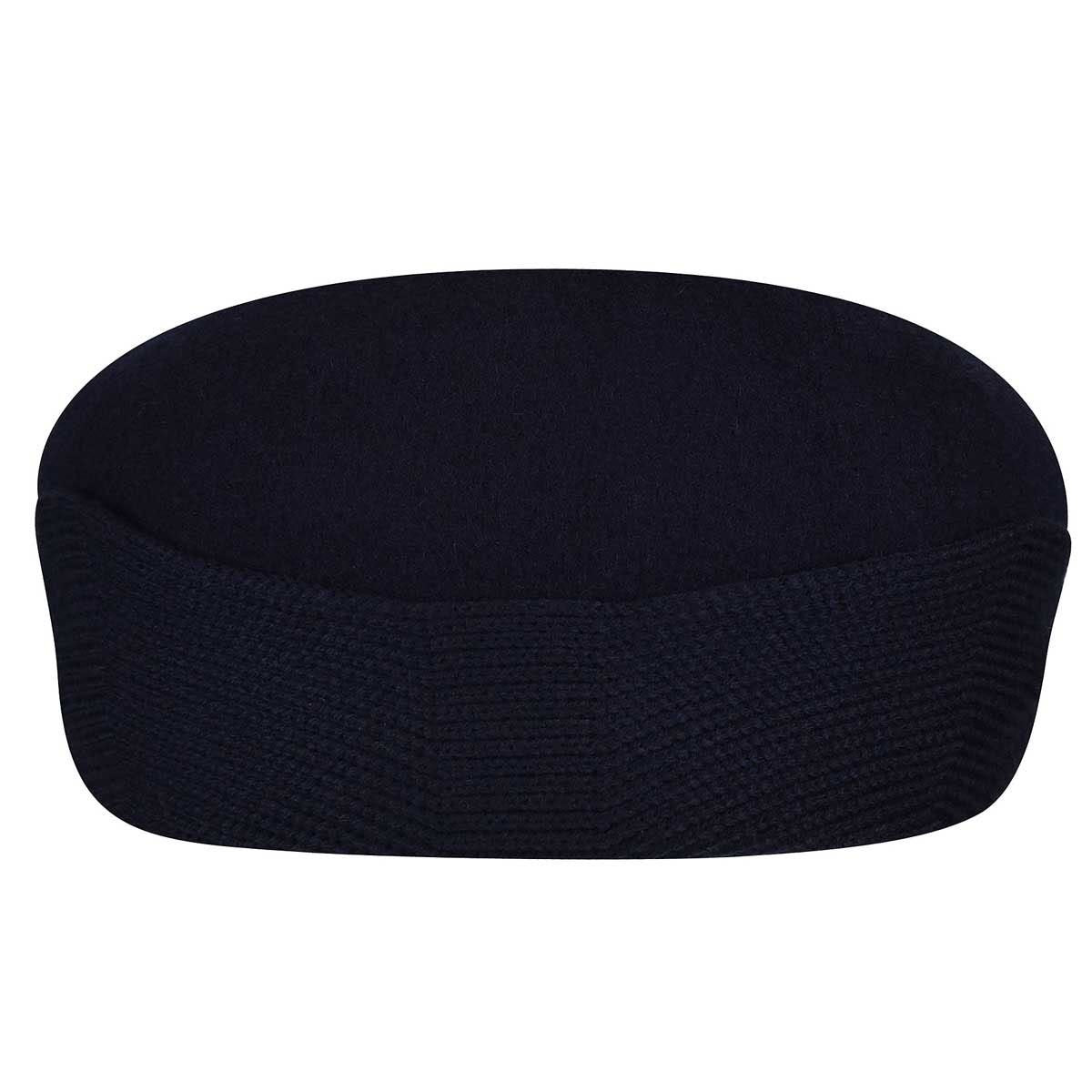 Kangol schiebermütze wolle 504 earlap flatcap, Marine