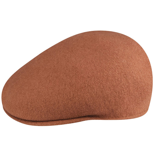 Kangol schiebermütze wolle 504 mahogany, Braun