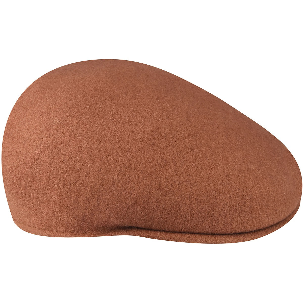 Kangol schiebermütze wolle 504 mahogany, Braun