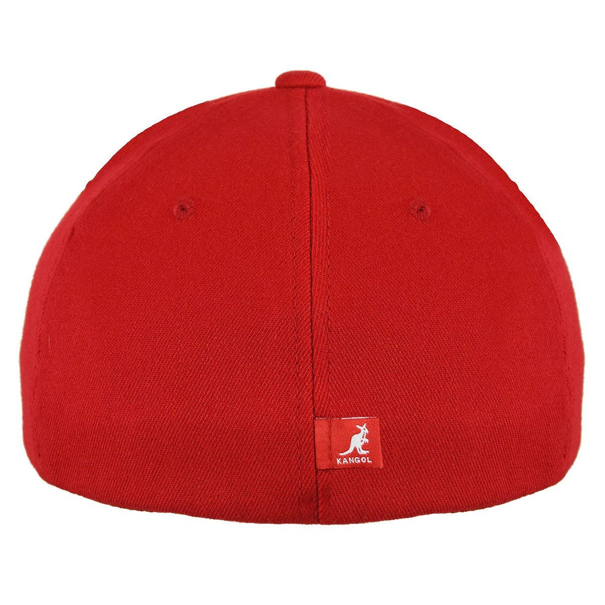 Kangol wool flexfit baseball cap, Rot