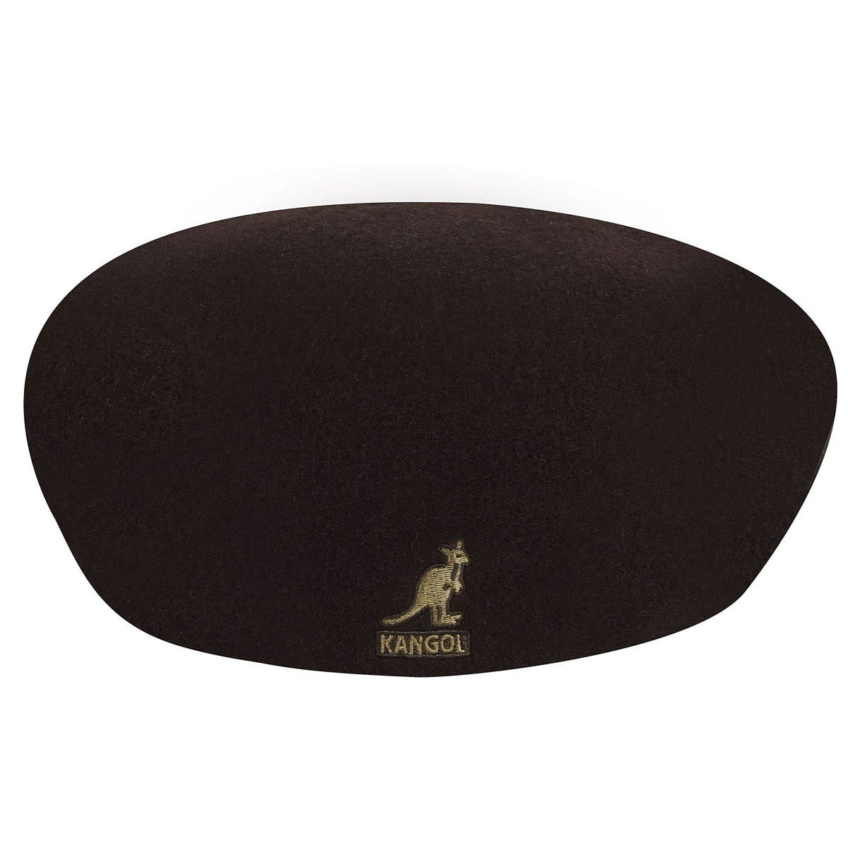 Kangol schiebermütze wolle 504, Dunkelbraun