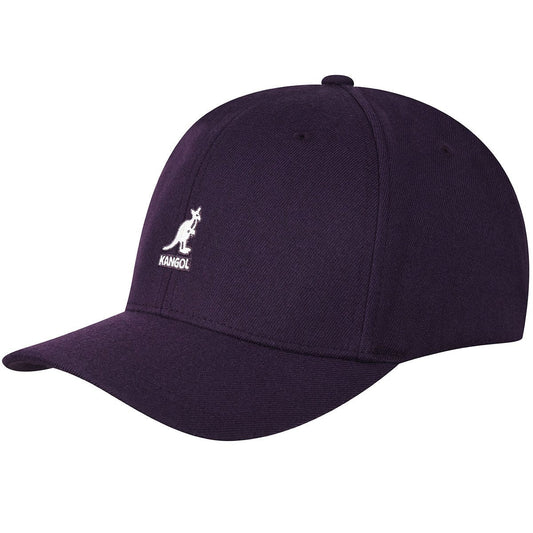 Kangol wool flexfit baseball cap, Blackberry