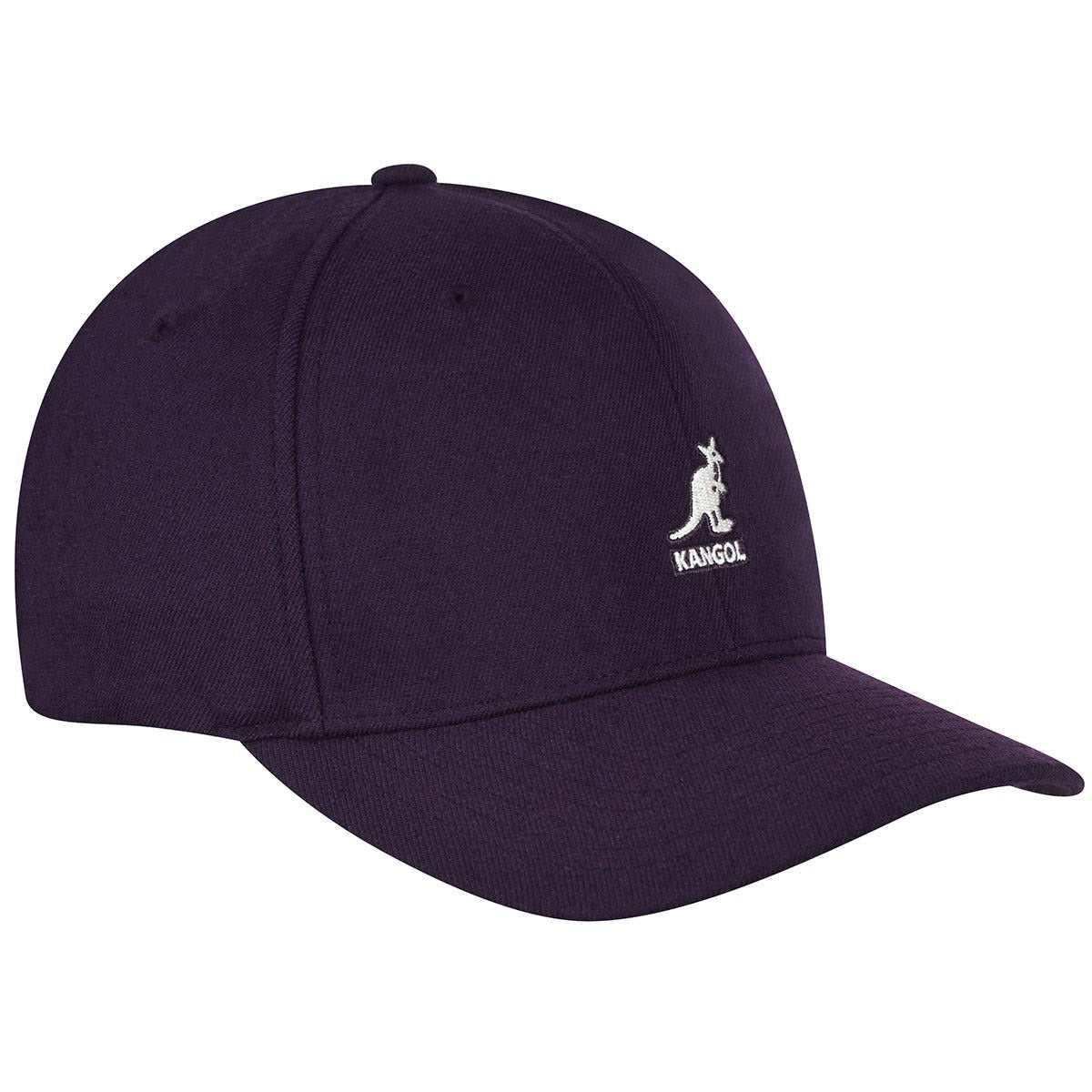 Kangol wool flexfit baseball cap, Blackberry