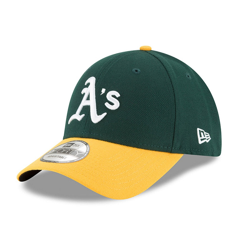 NEW ERA 9forty kappe oakland athletics the league, Grün