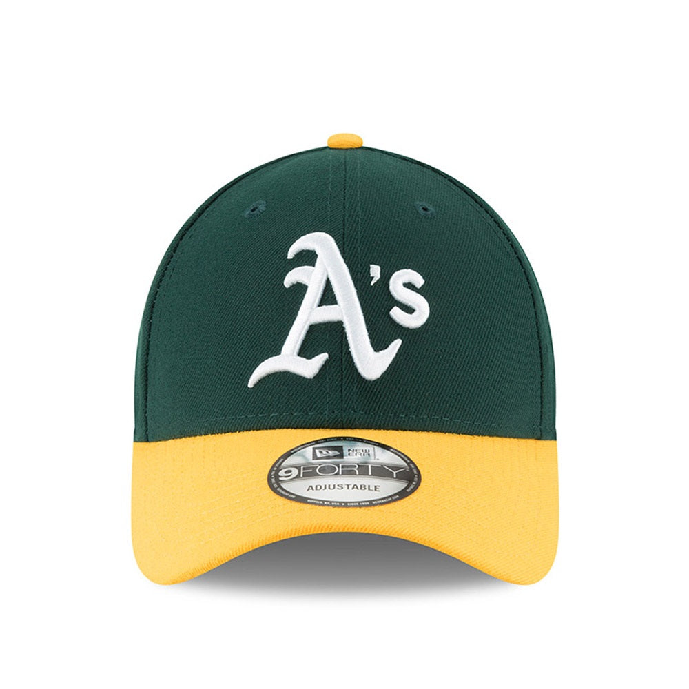 NEW ERA 9forty kappe oakland athletics the league, Grün